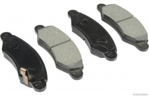 HERTH+BUSS Jakoparts Σετ τακάκια, Δισκόφρενα - J3608027