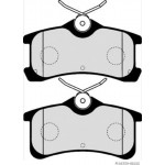 HERTH+BUSS Jakoparts Σετ τακάκια, Δισκόφρενα - J3612026