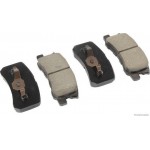 HERTH+BUSS Jakoparts Σετ τακάκια, Δισκόφρενα - J3615010