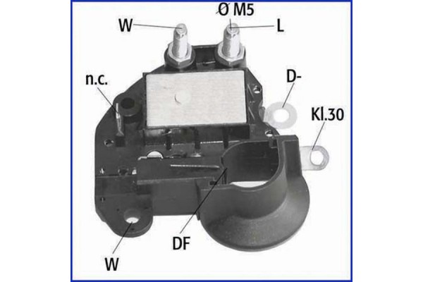 Hitachi Ρυθμιστής Γεννήτριας - 130796