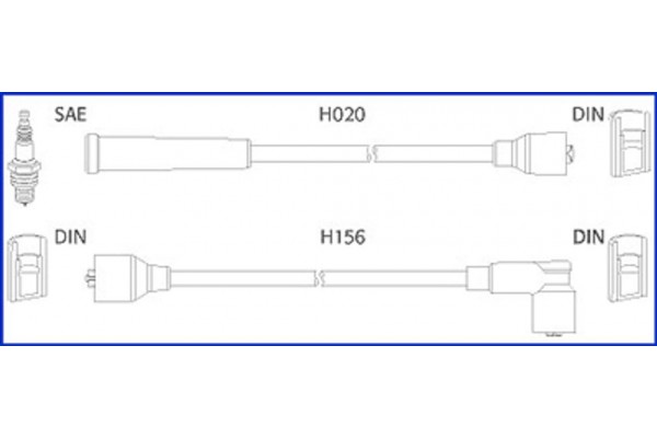 Hitachi Σετ Καλωδίων Υψηλής Τάσης - 134227