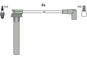 Hitachi Σετ Καλωδίων Υψηλής Τάσης - 134269