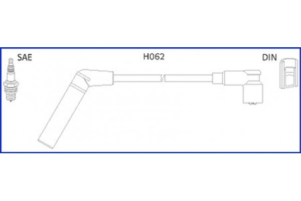Hitachi Σετ Καλωδίων Υψηλής Τάσης - 134478