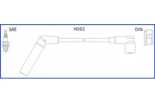 Hitachi Σετ Καλωδίων Υψηλής Τάσης - 134478