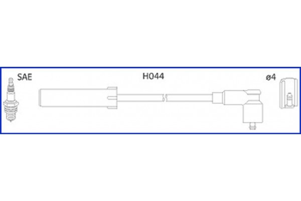 Hitachi Σετ Καλωδίων Υψηλής Τάσης - 134481