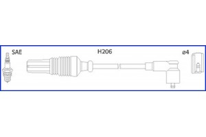 Hitachi Σετ Καλωδίων Υψηλής Τάσης - 134497