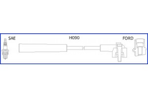 Hitachi Σετ Καλωδίων Υψηλής Τάσης - 134673