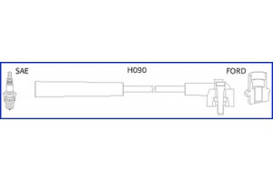 Hitachi Σετ Καλωδίων Υψηλής Τάσης - 134673