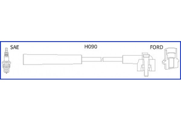 Hitachi Σετ Καλωδίων Υψηλής Τάσης - 134673