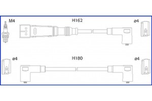 Hitachi Σετ Καλωδίων Υψηλής Τάσης - 134707