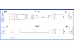 Hitachi Σετ Καλωδίων Υψηλής Τάσης - 134716