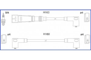 Hitachi Σετ Καλωδίων Υψηλής Τάσης - 134784