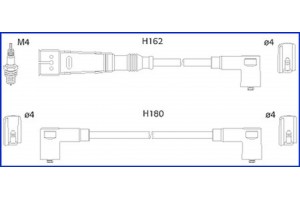 Hitachi Σετ Καλωδίων Υψηλής Τάσης - 134784