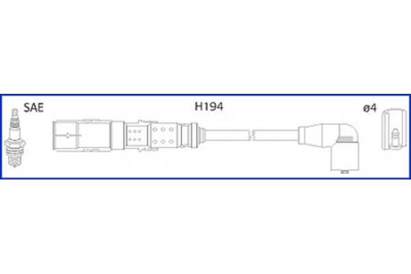 Hitachi Σετ Καλωδίων Υψηλής Τάσης - 134791