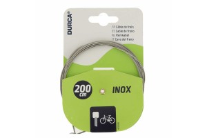 Durca Συρματόσχοινο Φρένων Ποδηλάτου Inox 200cm (800326) Durca Συρματόσχοινο Φρένων Ποδηλάτου Inox 200cm (800326)