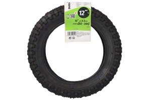 Durca Λάστιχο Ποδηλάτου 12" X 1/2x2-1/4(62-203) Μαύρο (802601)