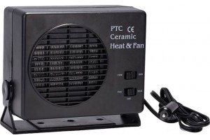 Αερόθερμο Αναπτήρα Αυτοκινήτου 12V 150-300W Κεραμικό 1 Τεμάχιο