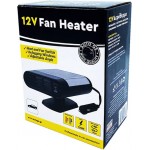 Αερόθερμο Αναπτήρα Αυτοκινήτου 12V 150W Μαύρο-Γκρι 1 Τεμάχιο