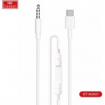 Καλώδιο Aux 3.5mm Σε Type-C Earldom AUX41 1 Τεμάχιο