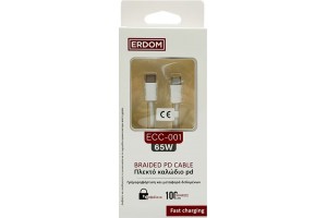 Καλώδιο Type-C Σε Type-C Earldom ECC-001 1 Τεμάχιο