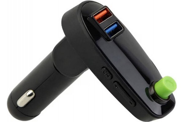 Fm Transmitter ALS-A812 Με Bluetooth, 2 Usb Και Οθόνη Lcd Μαύρο 1 Τεμάχιο Fm Transmitter ALS-A812 Με Bluetooth, 2 Usb Και Οθόνη Lcd Μαύρο 1 Τεμάχιο