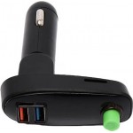 Fm Transmitter ALS-A812 Με Bluetooth, 2 Usb Και Οθόνη Lcd Μαύρο 1 Τεμάχιο Fm Transmitter ALS-A812 Με Bluetooth, 2 Usb Και Οθόνη Lcd Μαύρο 1 Τεμάχιο