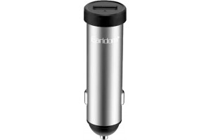 Φορτιστής Αναπτήρα Αυτοκινήτου Με 1 Θύρα Usb Earldom CC21 12-24V 2.4A Γκρι 1 Τεμάχιο