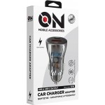 On Mobile Accessories Φορτιστής Αναπτήρα Αυτοκινήτου Με 2 Θύρες Usb Και USB-c 12-24V Διάφανος On Mobile Accessories Φορτιστής Αναπτήρα Αυτοκινήτου Με 2 Θύρες Usb Και USB-c 12-24V Διάφανος