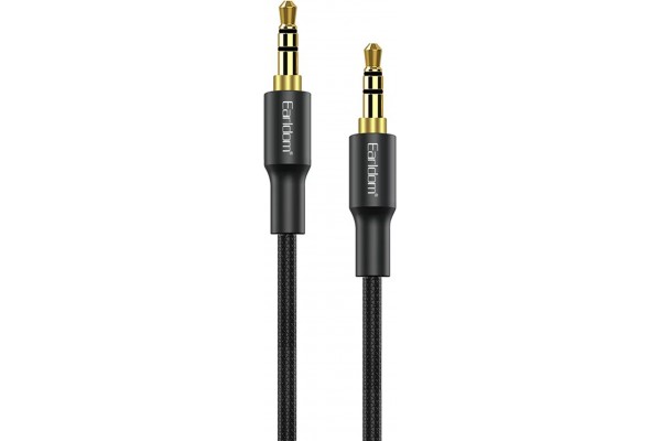 Καλώδιο Aux 3.5mm Earldom AUX31 Μαύρο 1 Τεμάχιο Καλώδιο Aux 3.5mm Earldom AUX31 Μαύρο 1 Τεμάχιο