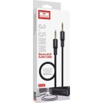 Καλώδιο Aux 3.5mm Earldom AUX31 Μαύρο 1 Τεμάχιο Καλώδιο Aux 3.5mm Earldom AUX31 Μαύρο 1 Τεμάχιο
