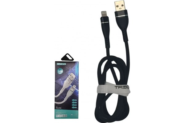 Καλώδιο Usb Φόρτισης Και Μεταφοράς Δεδομένων Για Iphone Μαύρο CA-8182 5.1A 1m 1 Τεμάχιο