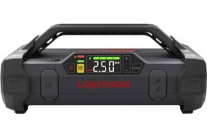 Εκκινητής Μπαταριών Αυτοκινήτου, Powerbank, Κομπρεσσέρ Αέρος 150 Psi, Φακός Led 4 Σε1 Lokithor JA301 12 Volt 2000A 1 Τεμάχιο