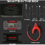Εκκινητής Μπαταριών Αυτοκινήτου, Powerbank, Φακός Led 3 Σε1 Lokithor J1500 12 Volt 1500A 1 Τεμάχιο Εκκινητής Μπαταριών Αυτοκινήτου, Powerbank, Φακός Led 3 Σε1 Lokithor J1500 12 Volt 1500A 1 Τεμάχιο