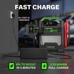 Επαγγελαμτικός Εκκινητής Μπαταριών , Powerbank, Φακός Led 3 Σε1 Lokithor J10000HD 12 Volt 10000A / 24V 5000A 1 Τεμάχιο Επαγγελαμτικός Εκκινητής Μπαταριών , Powerbank, Φακός Led 3 Σε1 Lokithor J10000HD 12 Volt 10000A / 24V 5000A 1 Τεμάχιο