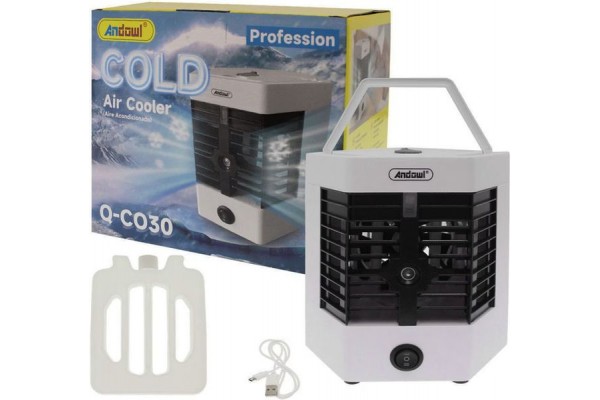 Mini Κλιματιστικό Υγραντήρας Andowl Q-C030 1 Τεμάχιο Mini Κλιματιστικό Υγραντήρας Andowl Q-C030 1 Τεμάχιο