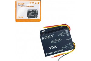 Μετασχηματιστής Τάσης 24V Σε 12V FO-15A 000477 1 Τεμάχιο