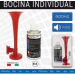 Κόρνα Γηπέδου Με Φιάλη 300ml 500hz 110db Με Πιστοποίηση E3 Made In Italy 1 Τεμάχιο Κόρνα Γηπέδου Με Φιάλη 300ml 500hz 110db Με Πιστοποίηση E3 Made In Italy 1 Τεμάχιο