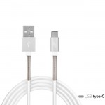Καλώδιο Φόρτισης  & Data USB+USB Type C 100cm FullLINK Amio UC-6