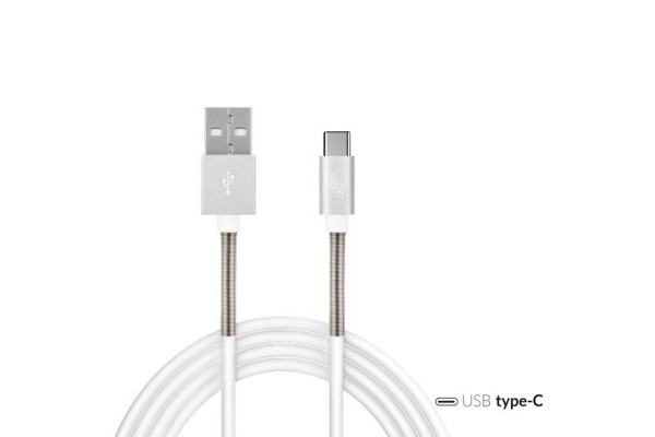 Καλώδιο Φόρτισης  & Data USB+USB Type C 100cm FullLINK Amio UC-6
