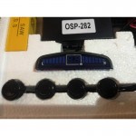 Σύστημα Παρκαρίσματος Pdc Με 4 Αισθητήρες 18mm Μαύρο Γυαλιστερό Με Οθόνη Και Ήχο Buzzer Osio OSP-282