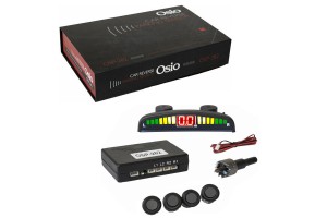 Σύστημα Παρκαρίσματος Pdc Με 4 Αισθητήρες 18mm Μαύρο Ματ Με Οθόνη Και Ήχο Buzzer Osio OSP-282 Σύστημα Παρκαρίσματος Pdc Με 4 Αισθητήρες 18mm Μαύρο Ματ Με Οθόνη Και Ήχο Buzzer Osio OSP-282