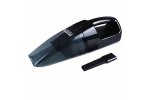 Ηλεκτρικό Σκουπάκι Αυτοκινήτου 12 Volt 60 Watt Wet And Dry Μαύρο 13788