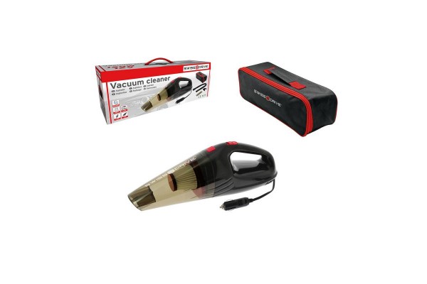 Ηλεκτρικό Σκουπάκι Αυτοκινήτου 12 Volt 120 Watt "Swiss Drive" Hepa Filterμαύρο