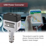 Μετασχηματιστής Power Converter Από 12/24 Volt Σε 220 Volt +Usb