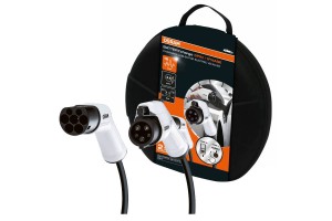 Καλώδιο Σταθμών Φόρτισης Ηλεκτρικών Αυτοκινήτων 5 Pin Μονοφασικό 16Amp 3.6 Kwh 5 Μέτρα Type 2 - Type 1 Osram ΟCC11605