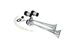 Κόρνα Αυτοκινήτου Fa-La 12 Volt Μεταλλική Χρωμίου Με Αεροσυμπιεστή