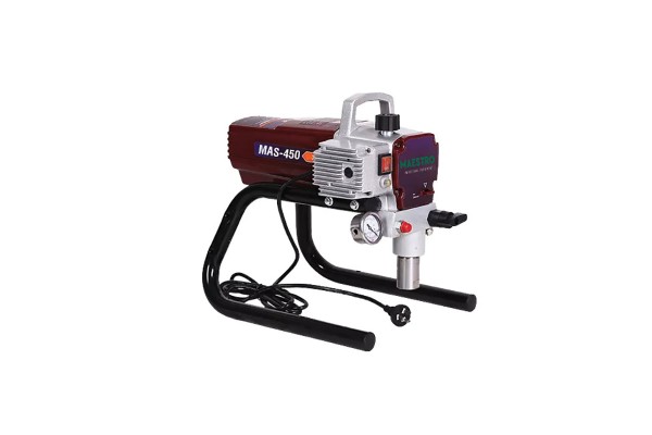 Maestro MAS-450 AIRLESS ΗΛΕΚΤΡΙΚΗ Αντλια Βαφης 228 BAR, Μπεκ 517+519 (1300W - 2.2L/min)