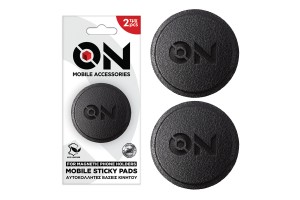 Σετ Αυτοκόλλητοι Ανταλλακτικοί Μαγνήτες Ον Mobile Accessories Από Δερματίνη Και Μέταλλο Για Μαγνητική Βάση Κινητού Αυτοκινήτου 2 Τεμάχια