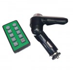 Fm Transmitter ALS-A668 Με Bluetooth, 2 USB, Οθόνη Lcd Και Τηλεχειριστήριο Μαύρο 1 Τεμάχιο
