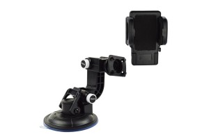 Βάση Κινητού Με Βεντούζα Fly Μαύρη 1 Τεμάχιο